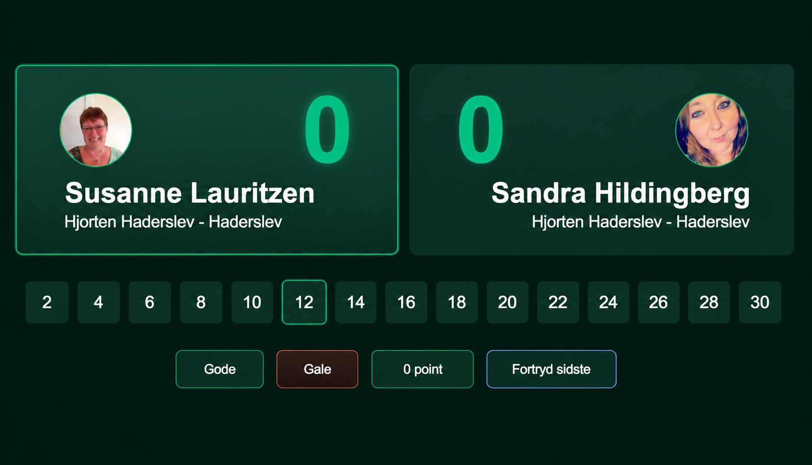 GoBillard touchskærm til live score i billard